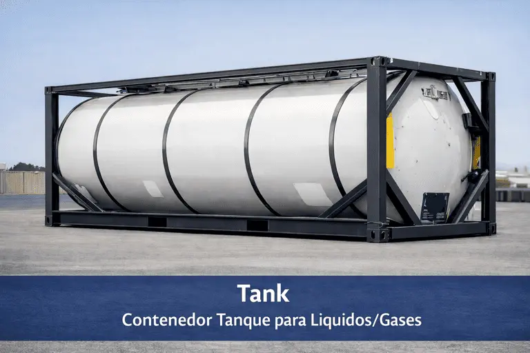 Contenedor Tank para líquidos o gases